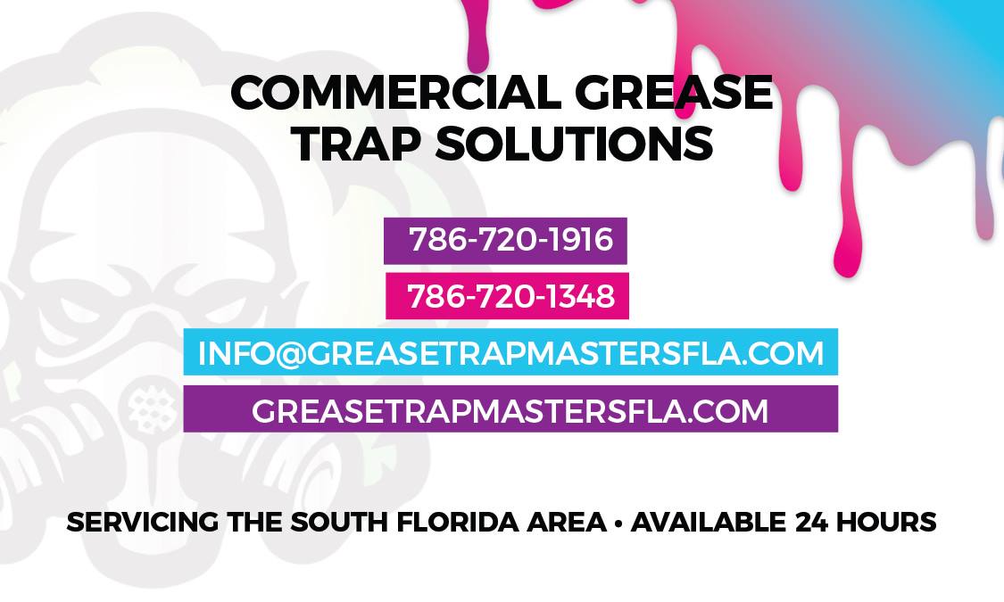 Grease Trap Masters Business Card Bellaire Designs